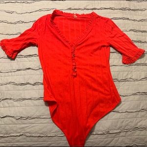 NWOT Free People Bodysuit